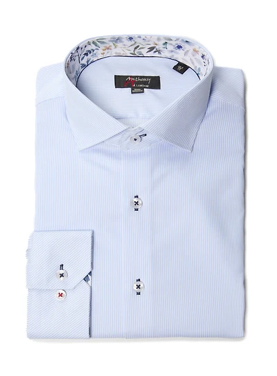 Stripes Print Non-Iron Shirt