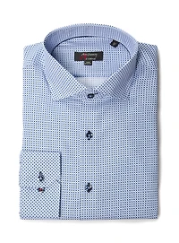 Marbles Print Non-Iron Shirt