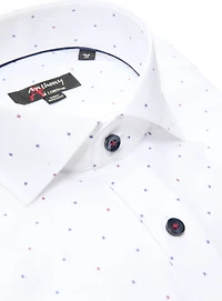 Star Print Non-Iron Shirt