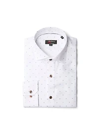 Star Print Non-Iron Shirt