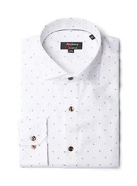 Star Print Non-Iron Shirt