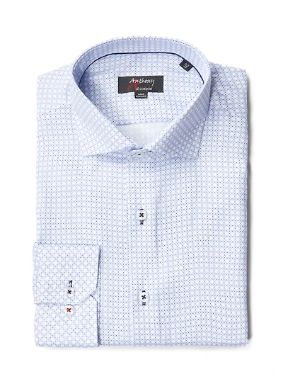 Diamonds Print Non-Iron Shirt