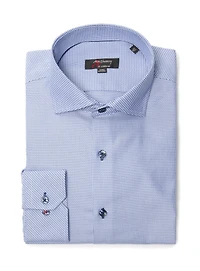 Chemise sans repassage à motif de flèches