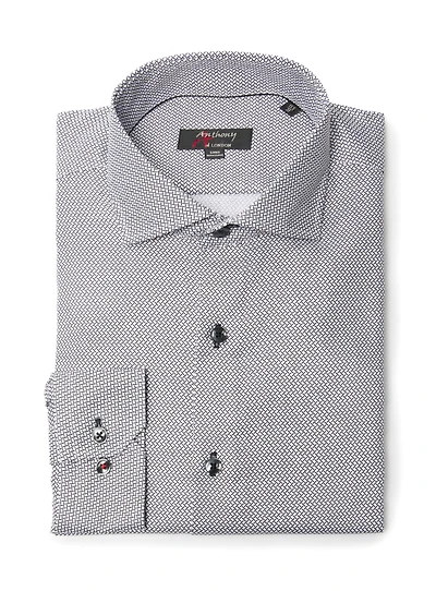 Chemise sans repassage à motif quadrillé