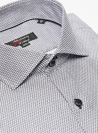 Chemise sans repassage à motif quadrillé