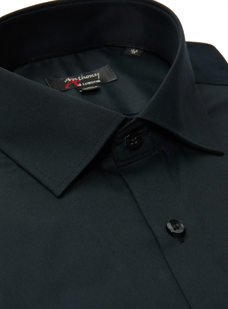 Solid Twill Non-Iron Dress Shirt