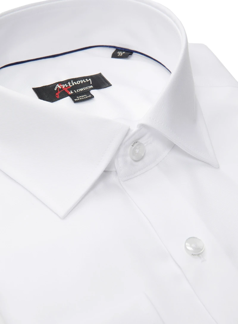 Solid Twill Non-Iron Dress Shirt