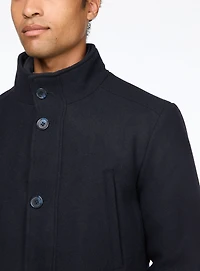 Solid Wool Coat