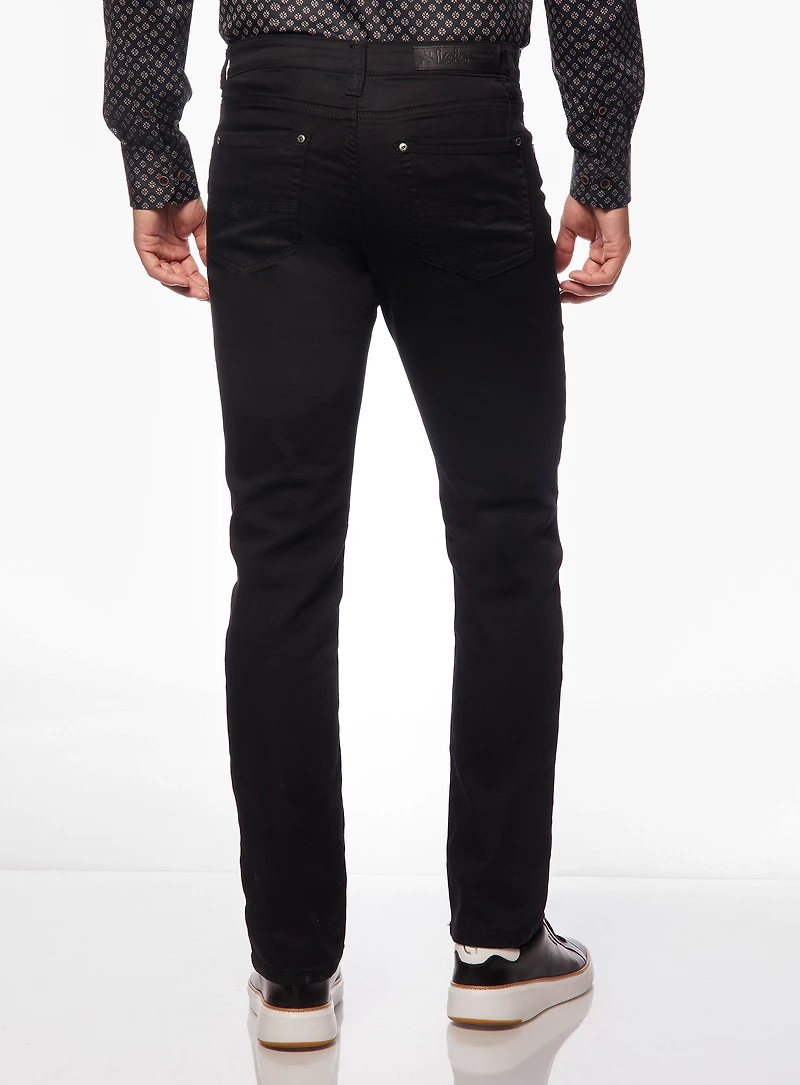 Chino en coton extensible 'Brad Slim'