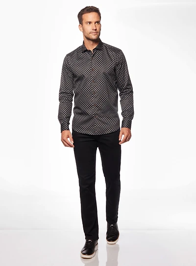 Chino en coton extensible 'Brad Slim'