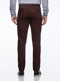 Chino en coton extensible 'Brad Slim'