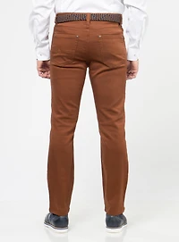 Chino en coton extensible 'Brad Slim'