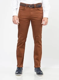 Chino en coton extensible 'Brad Slim'