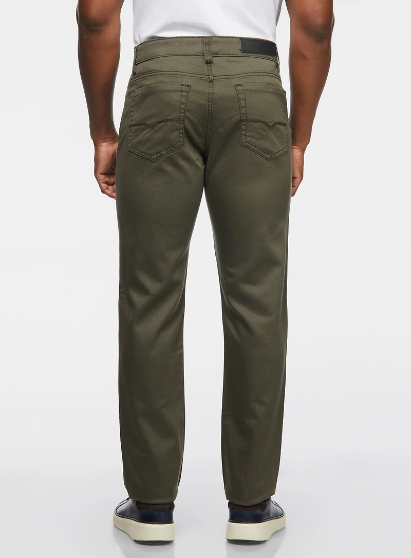 Chino en sergé 'Brad Slim'