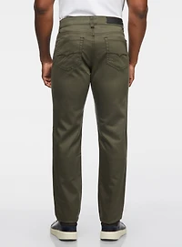 Chino en sergé 'Brad Slim'