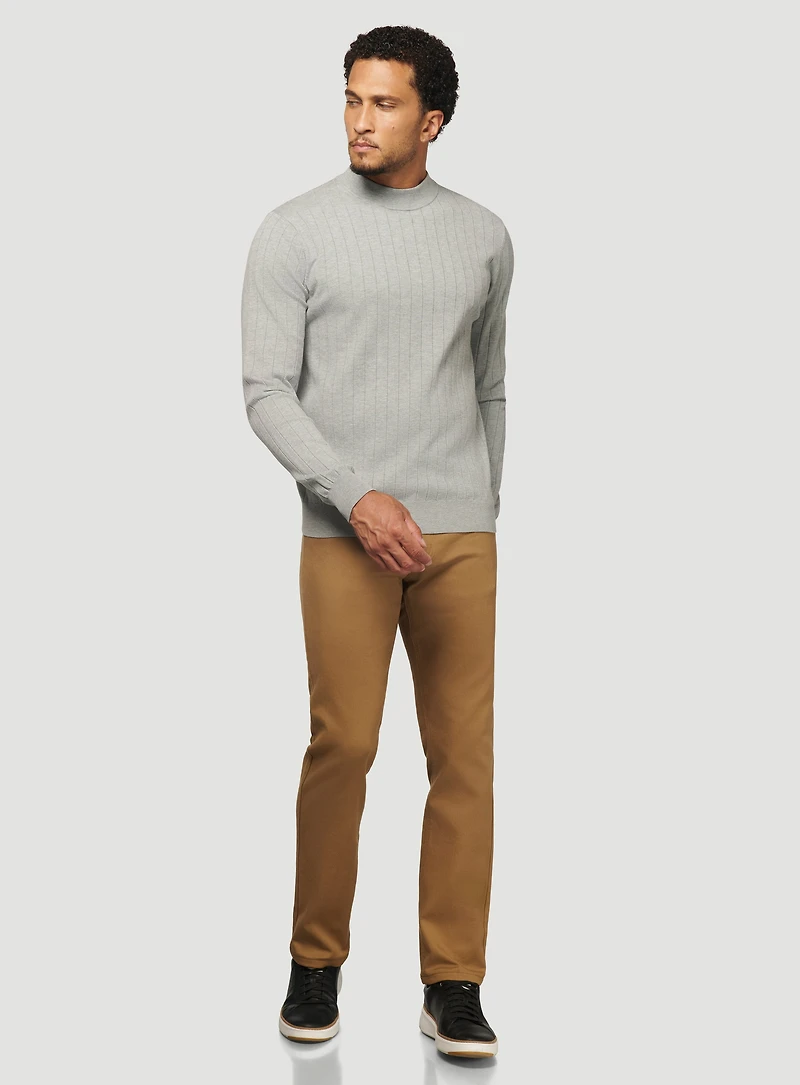 Chino à micro texture 'Brad Slim'