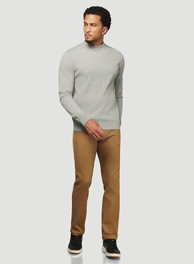 Chino à micro texture 'Brad Slim'