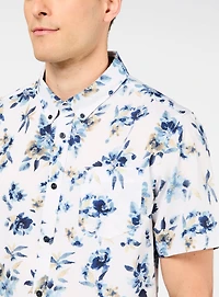 Floral-Print Shirt