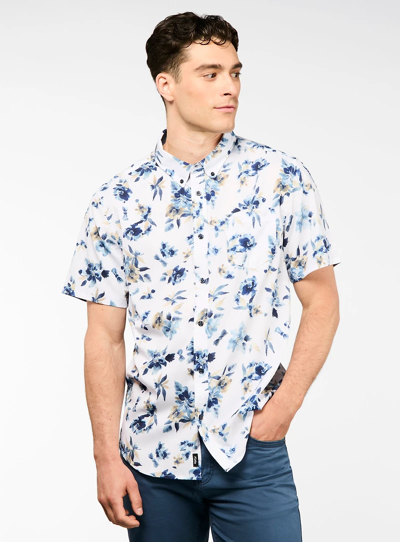 Floral-Print Shirt