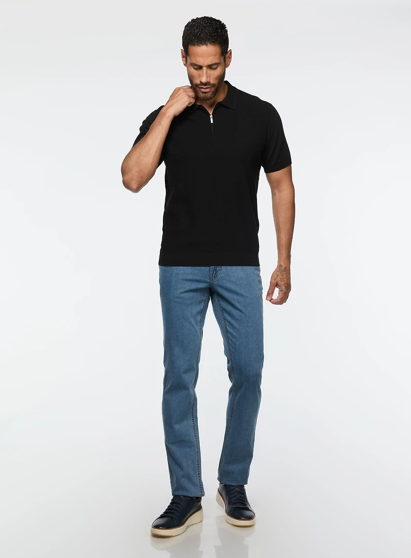 'Peter Slim' Cotton Jeans