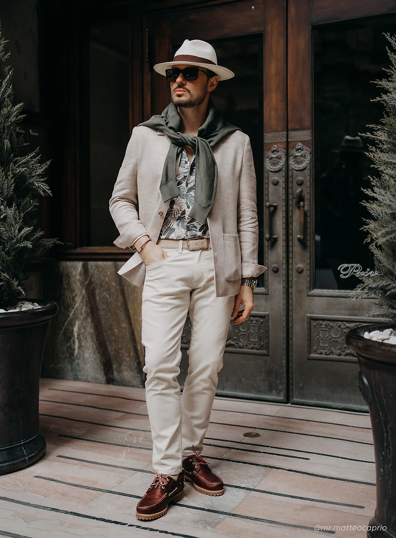 Soft Twill 'Peter Slim' Chino