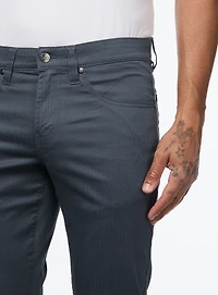 Chino 'Peter Slim' à micro texturé