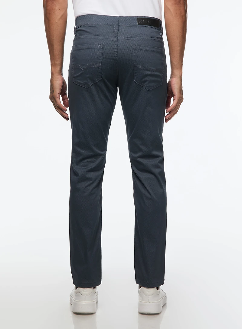 Micro Textured 'Peter Slim' Chino