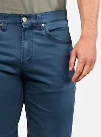 'Dennis' Stretch Denim Bermuda