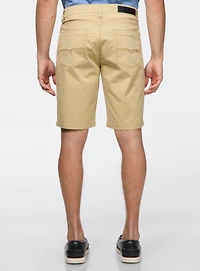 'Dennis' Stretch Denim Bermuda