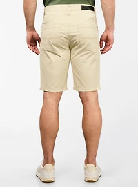 'Dennis' Stretch Denim Bermuda