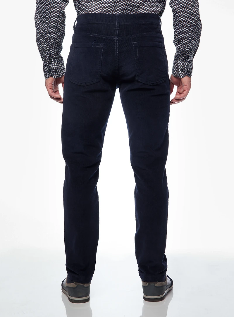 Pantalon en velours côtelé