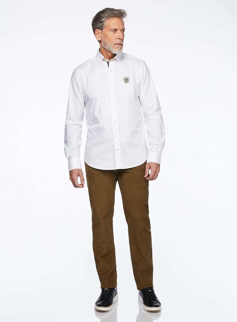 Pantalon en velours côtelé