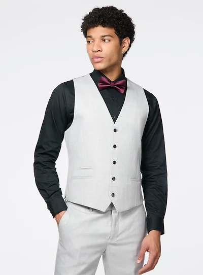 Neat Grey Vest