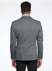 Veston à motif zig-zag