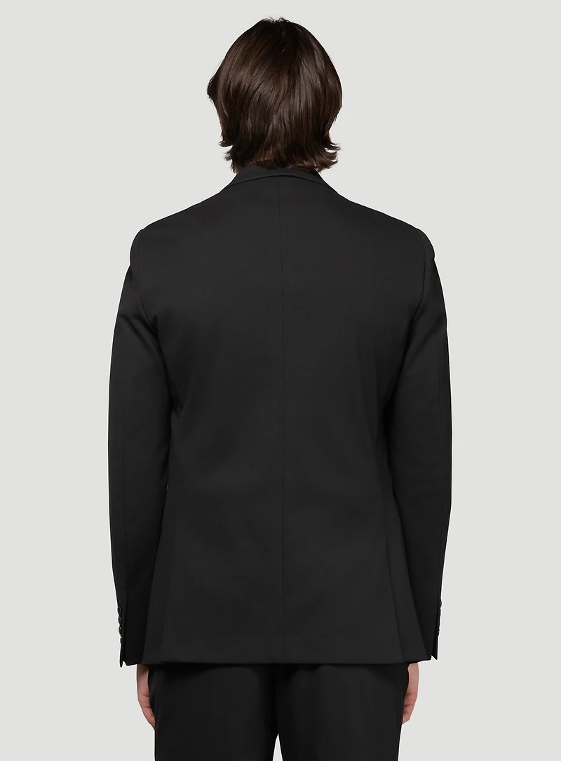 Complet noir en tricot extensible