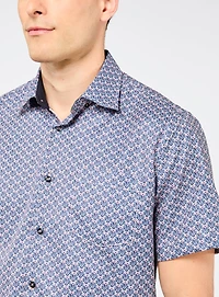 Chemise à motif de tulipes