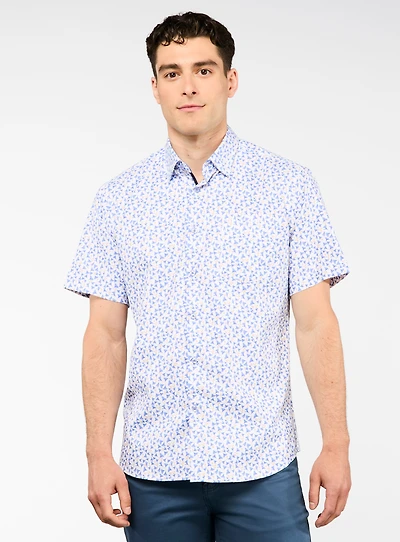Chemise à motif de bourgeons