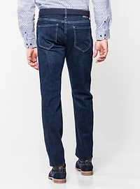 'Jake' Blue Feather Jeans