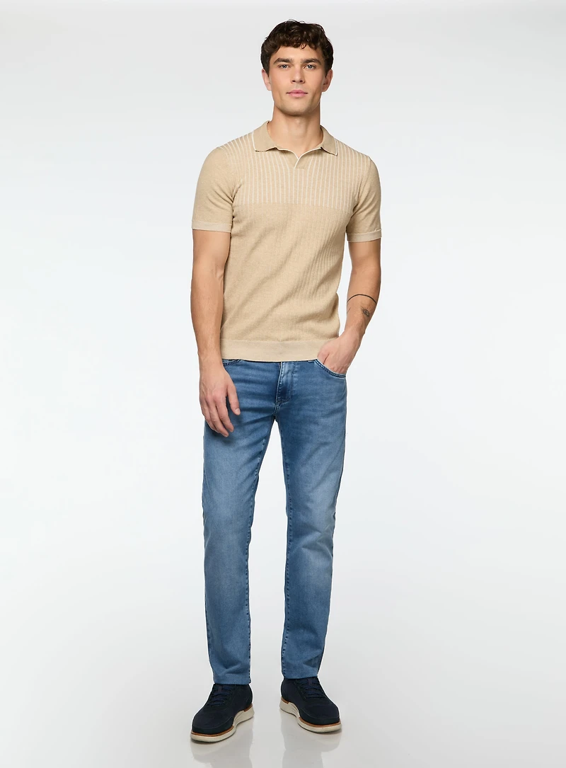 Jeans 'Jake' athlétique bleu
