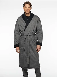 Robe de chambre chiné