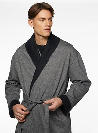 Robe de chambre chiné