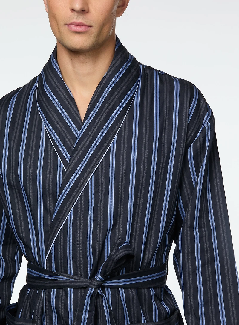 Vertical Striped Robe
