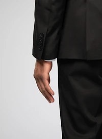 Complet noir uni