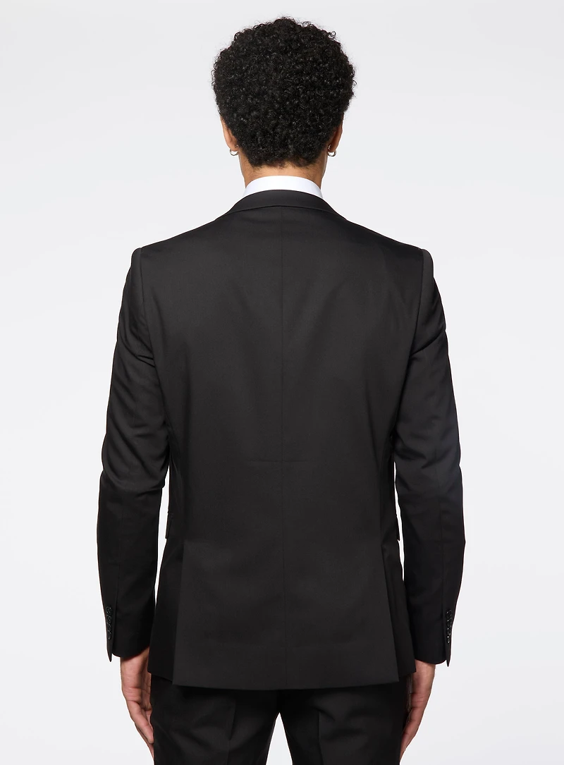 Solid Black Suit