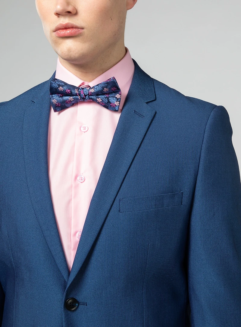 Royal Blue Pindot Suit