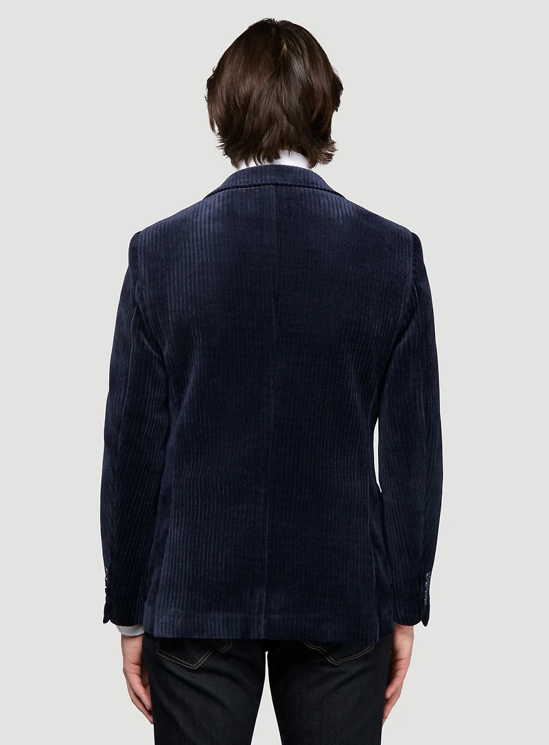 Navy Velvet Sport Jacket