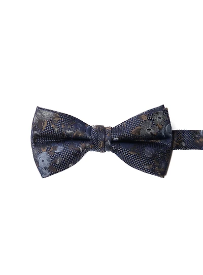 Tonal Flower Bow Tie