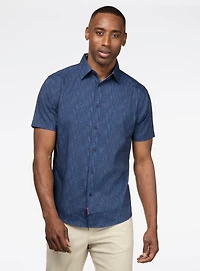 Chemise marine unie