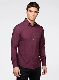Crosshatch Pattern Shirt