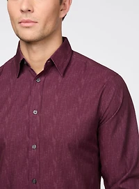 Crosshatch Pattern Shirt